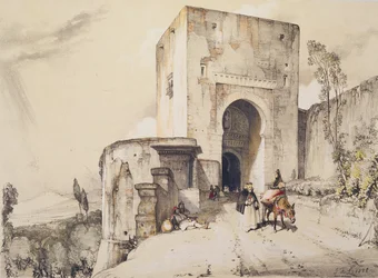 Tor der Gerechtigkeit (Puerta de Justitia), aus 